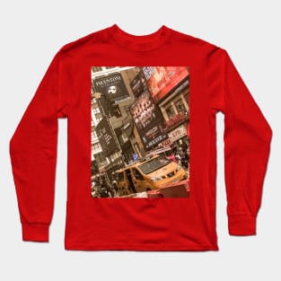 Penn Station Manhattan Street NYC Long Sleeve T-Shirt